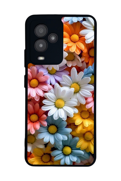 General Mobile متوافق مع GM 24 Pro مطبوع، أسود غير لامع، سيليكون ناعم، واقي، ...