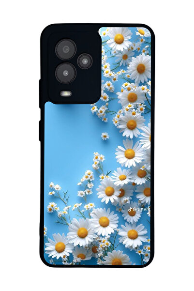 General Mobile متوافق مع GM 24 Pro مطبوع، أسود غير لامع، سيليكون ناعم، واقي، ...