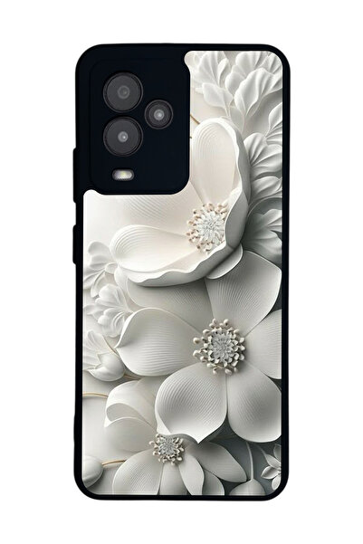 General Mobile متوافق مع GM 24 Pro مطبوع، أسود غير لامع، سيليكون ناعم، واقي، ...