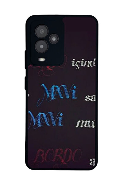 General Mobile متوافق مع GM 24 Pro مطبوع، أسود غير لامع، سيليكون ناعم، واقي، ...