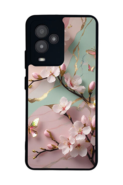 General Mobile متوافق مع GM 24 Pro مطبوع، أسود غير لامع، سيليكون ناعم، واقي، ...