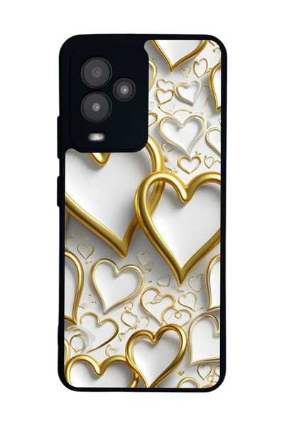 General Mobile متوافق مع GM 24 Pro مطبوع، أسود غير لامع، سيليكون ناعم، واقي، ...