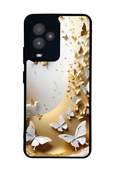 General Mobile متوافق مع GM 24 Pro مطبوع، أسود غير لامع، سيليكون ناعم، واقي، ...