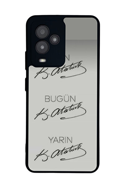 General Mobile متوافق مع GM 24 Pro مطبوع، أسود غير لامع، سيليكون ناعم، واقي، ...