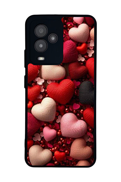 General Mobile متوافق مع GM 24 Pro مطبوع، أسود غير لامع، سيليكون ناعم، واقي، ...