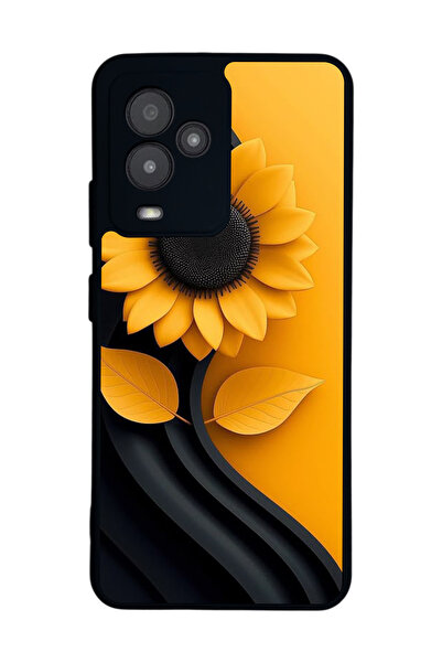 General Mobile متوافق مع GM 24 Pro مطبوع، أسود غير لامع، سيليكون ناعم، واقي، ...