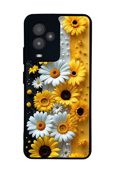 General Mobile متوافق مع GM 24 Pro مطبوع، أسود غير لامع، سيليكون ناعم، واقي، ...