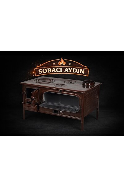 SOBACI AYDIN SAC KUZİNE EMAYE SOBA BAHÇE SOBASI FIRINLI
