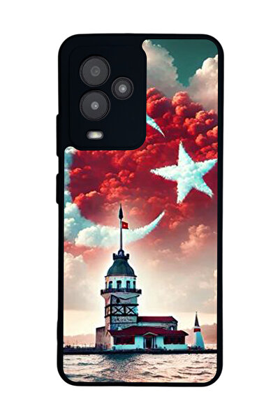 General Mobile متوافق مع GM 24 Pro مطبوع، أسود غير لامع، سيليكون ناعم، واقي، ...