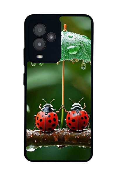 General Mobile متوافق مع GM 24 Pro مطبوع، أسود غير لامع، سيليكون ناعم، واقي، ...