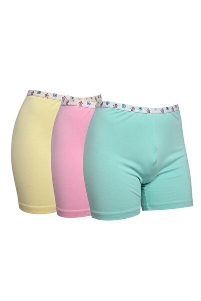 KAİZEN 6-piece set of colorful girls' shorts, sizes 3-16 years