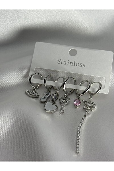 stainless steell SACHKA Stainless Steel Çoklu Küpe