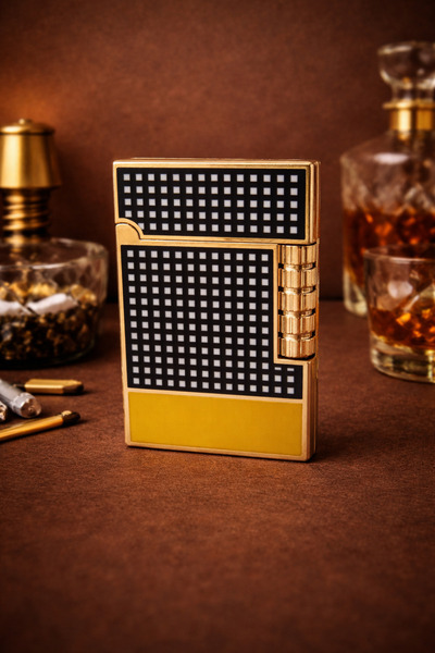 Hunter Metal Çakmak – Sesli Kapak Mekanizmalı Gazlı Çakmak (Klasik Alev)