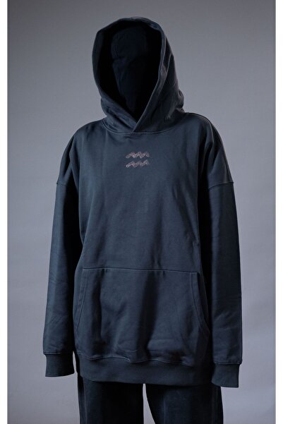 SawArt Custom Made Hoodie with Aquarius Zodiac Sign