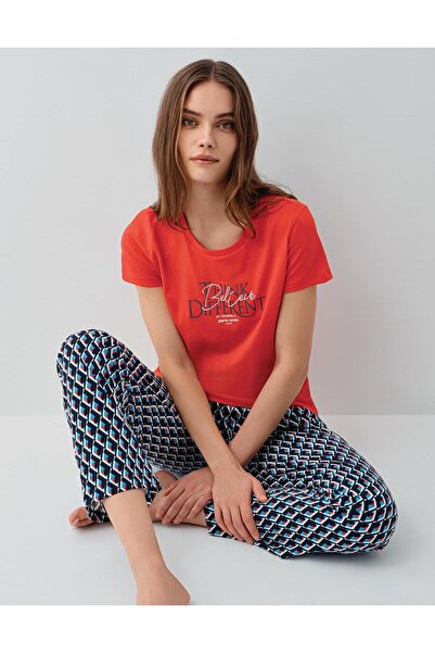 Pierre Cardin Γυναικείο καλοκαιρινό σετ πιτζάμες με κοντά μανίκια – 50% Modal...