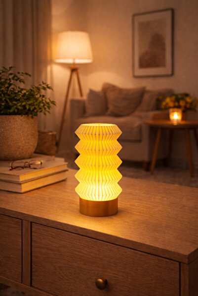 Printorium Modern Pliseli Tealight Mumluk Seti – (15 CM) Salon & Yatak Odası ...