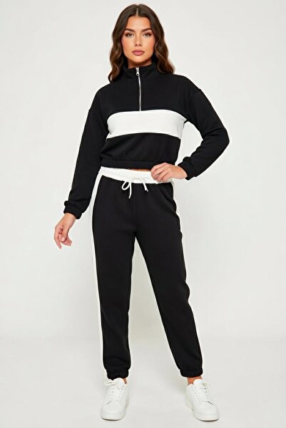 Ay Uzun Cropped Model Girls Super Sports Suit