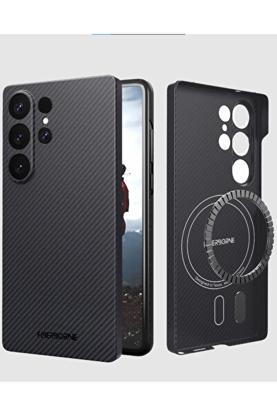 Oatsbasf Fiberborne Aramid Fiber Case for Samsung Galaxy S24 Ultra, MagSafe C...