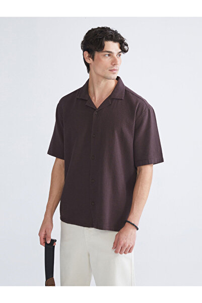 LC Waikiki Ozmak Brand New Season Comfortable Fit Resort Collar Short Sleeve ...