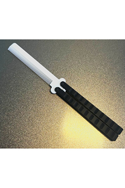 3D Atölyem مشط شعر على شكل فراشة ثلاثي الأبعاد مطبوع قابل للطي، مشط شعر باللو...