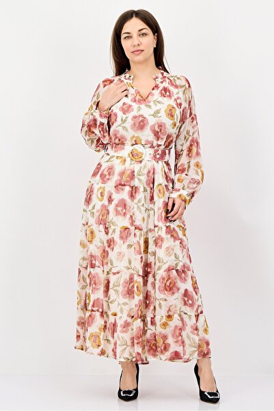JASON WU Women Floral Print Maxi Dress, Multicolor