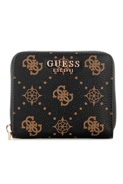 Guess محفظة كاري بشعار الفاوانيا بتقنية الجيل الرابع