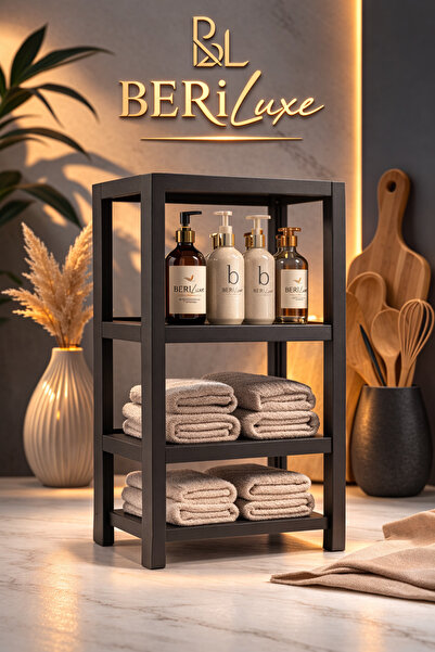 BERİLUXE 3 Katlı Modüler Raf Ünitesi – Çok Amaçlı Banyo & Mutfak Düzenleyici ...