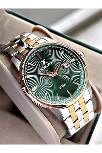 Daniel Klein Presage Model Men's Wristwatch with Calendar