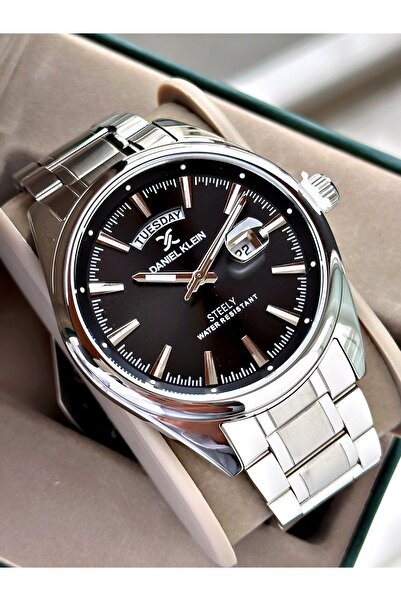Daniel Klein Day-Date Men's Wristwatch with Calendar