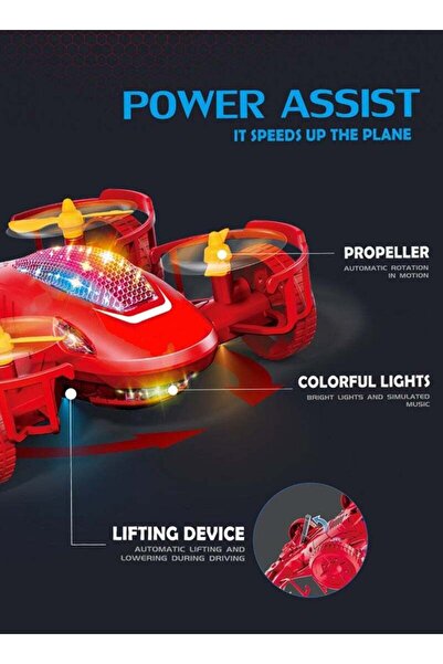 Generic Electric Planes Toy for Children,Kids Toy Car,4 Wheels Drive, 360° Sp...