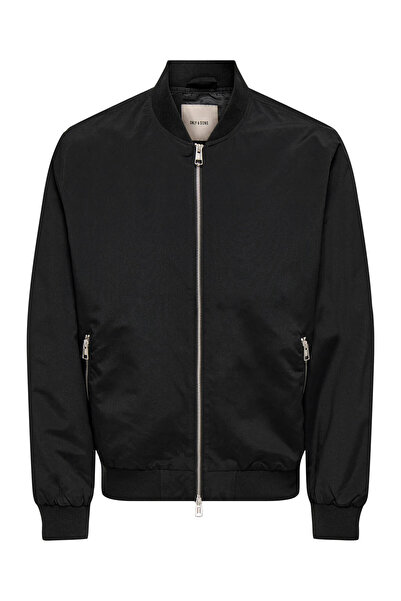 Only & Sons Onslando Life Bomber Black Men's Jacket 22036701