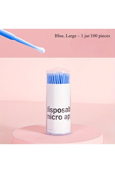 Choice1 Blue bottle micro swabs for eyelash extensi，micro applicators，microsw...