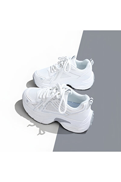 ETG Women's Casual Sneakers, Classic Low-Top Lace-Up Walking Shoes