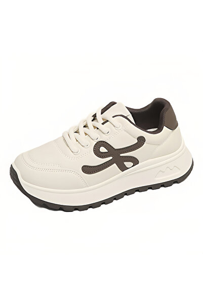 ETG Women's Casual Sneakers, Classic Low-Top Lace-Up Walking Shoes