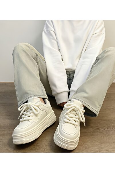 ETG Women's Casual Sneakers, Classic Low-Top Lace-Up Walking Shoes