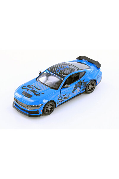 Kinsmart 1:36 Ölçek 2024 Ford Mustang Dark Horse Livery Edition Diecast Model...