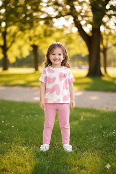 McA all inclusive طقم ملابس صيفية للفتيات (جزء علوي وسفلي)