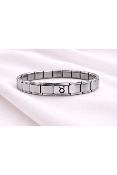 Twin Store Taurus Steel Nomination Bracelet |   ? Zodiac Symbol Stainless Ste...