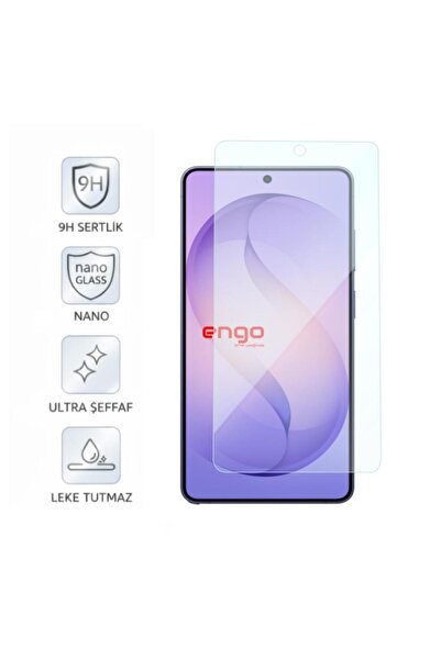 Engo Samsung Galaxy S26 Ultra İle Uyumlu Ekran Koruyucu 9H Temperli Kırılmaz Esnek Nano Cam, HD Şeffaf SM-S948B