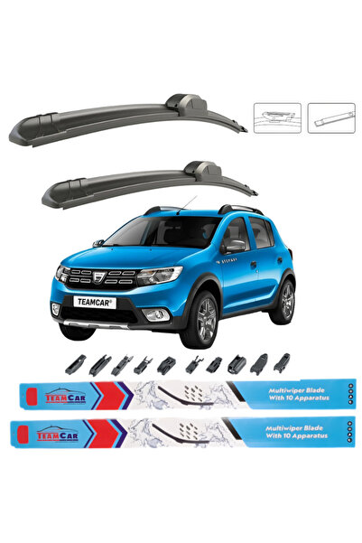 TEAMCAR Wipers Dacia Sandero II Stepway (2015–2020) TeamCar® – Front set
