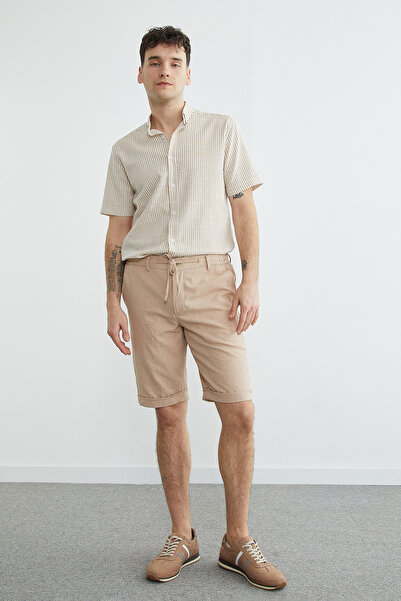 Fulla Moda شورت برباط عند الخصر وجيوب واسعة