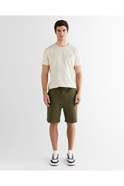 Gant Erkek Yeşil Regular Fit Logolu Şort