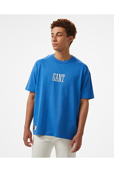 Gant Erkek Mavi T-Shirt