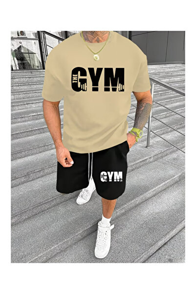 PENTHİLUS Men's Shorts Set - Men's Oversized Two-Piece Set