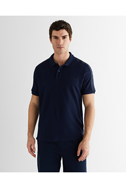 Gant Erkek Lacivert Regular Fit Logolu Polo
