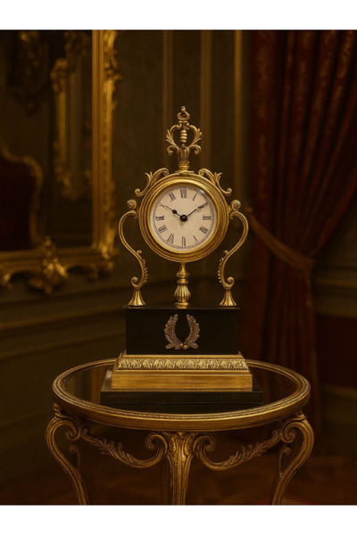 DoraHomeDekor Pirinç Dekoratif Saat