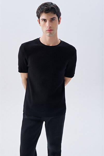 Mudo Textured Crewneck Sweatshirt