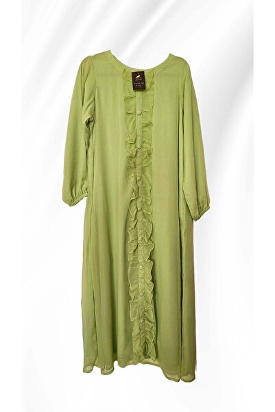 Libas lab Libaslab Chiffon Fully Lined Neon Colour Maxi Dress