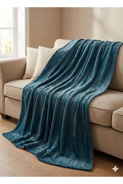 Özdilek (Nev) Blanket Soft Embossed Atl.Green Single