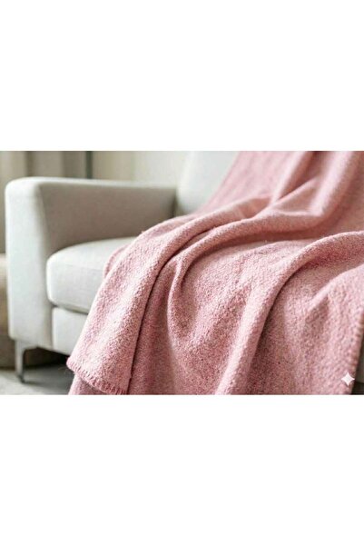 Özdilek (Nev) Blanket Cotton Knee 130*170 Dark Pink